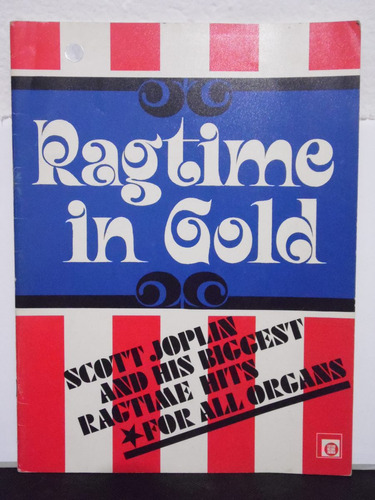 Partitura Piano  Ragtime In Gold  Scott Joplin