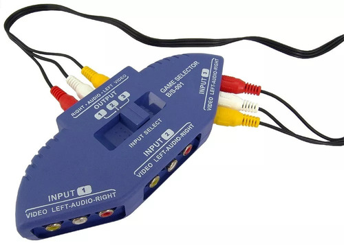 Video/audio Switcher Gts- 061 - Chaveador Audio Video