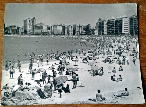 Fotografia Playa Pocitos Armellino Fotos 1960