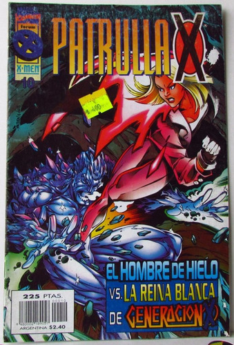 Comic Marvel: Patrulla X #10 (x-men). Editorial Forum