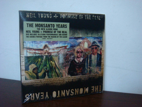 Neil Young - The Monsanto Years * Cd + Dvd * Nuevo Y Cerrado