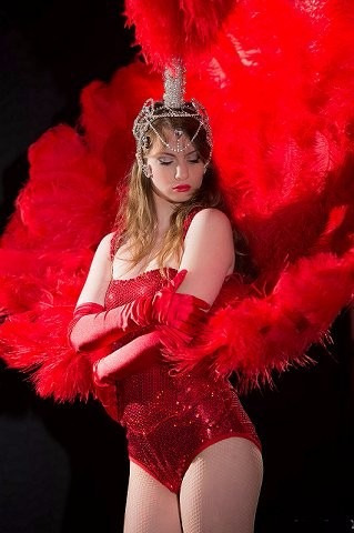 Plumas De Avestruz Rojas.nuevas De Paquete Importadas.