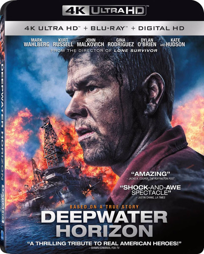 4k Ultra Hd + Blu-ray Deepwater Horizon / Horizonte Profundo