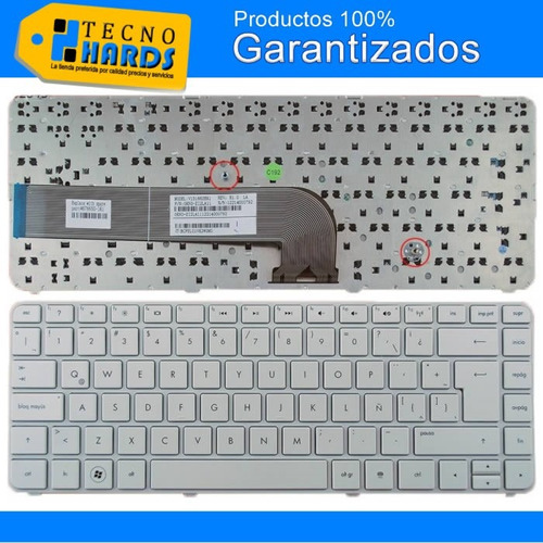 Teclado Laptop Hp  Dv4-4000, Dv4-3000, C/blanco, Envios !!!