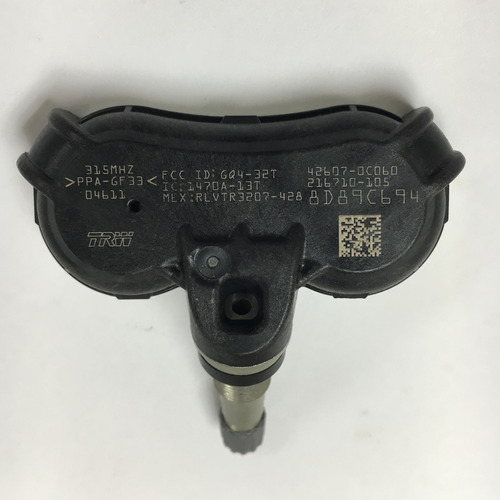 Sensor Presión Llanta Acura Toyota Sienna Tundra Rin Acero