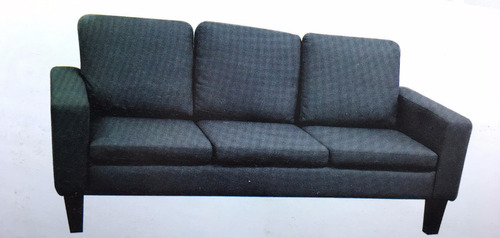 Sillón Sofa 3 Cuerpos Eco Cuero Living