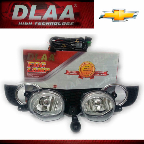 Kit De Faros Antiniebla Chevrolet Aveo Lt 3ptas Marca Dlaa