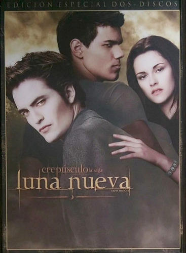 Luna Nueva New Moon Crepusculo Saga 2 Discos Pelicula Dvd