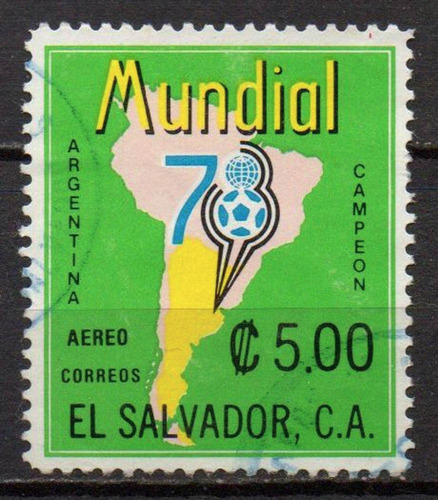 El Salvador - Copa Do Mundo - 1978 - Aéreo