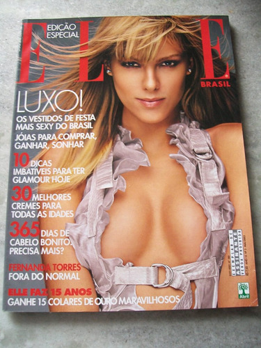 Elle Brasil Nº 180 - Ana Hickmann, Fernando Torres - 05/2003