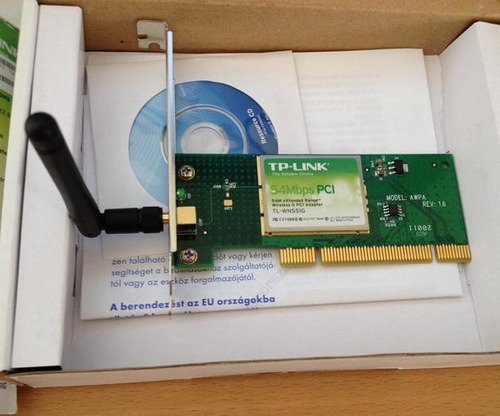 Cliente Internet Tarjeta Wifi Pci Atheros 54mb Pc + Antena