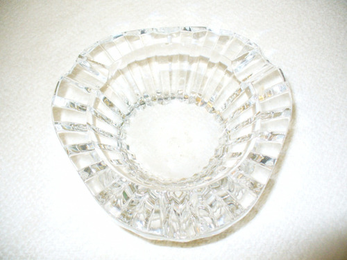 Antiguo Cenicero - Cristal De Baccarat - Frances