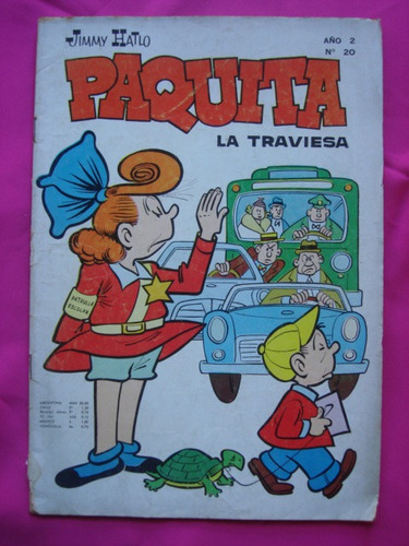 Revista Paquita La Traviesa Año 2 N° 20 - Lord Cochrane (Usado)