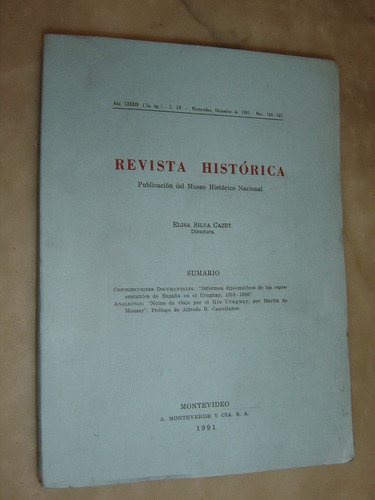 Revista Histórica Tomo Lv Números 164 - 165 Año 1991