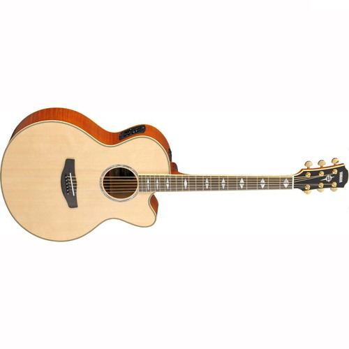 Violão Elétrico Jumbo Yamaha Cpx1000 Natural Com Cutway