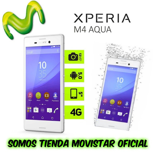 Telefono Celu Sony Xperia M4 Aqua Liberado Tienda Movistar