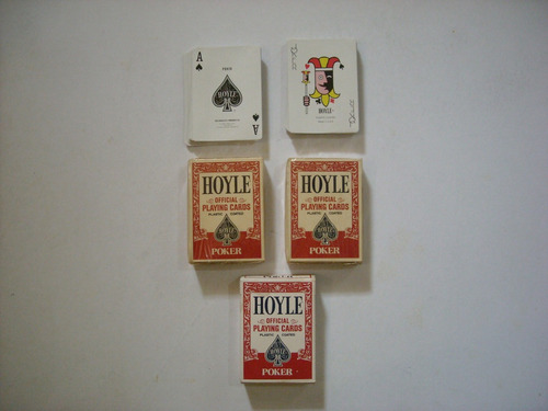 Cartas Hoyle De Poker De Hilo Hechas En Usa