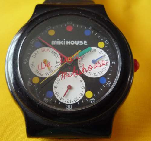 Mikihouse Japones Retro De Cuarzo Calendario Seiko Swt