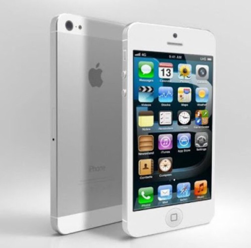 iPhone 5 Prata 16gb Com Todos Acessórios