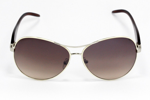 Lentes Sol Hombre Gota Café Tipo Madera Mica Degradada Ls82