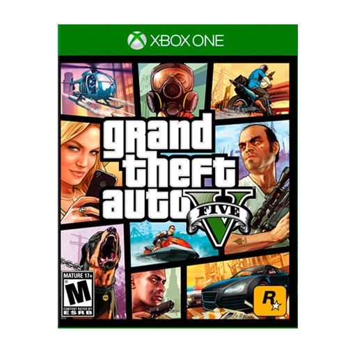 Juego Xbox One Game Gta V Ibushak Gaming