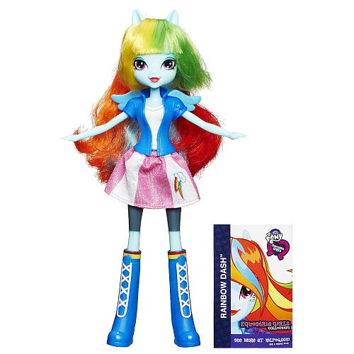 Mi Dash Little Pony Collection Rainbow Equestria Girls Doll