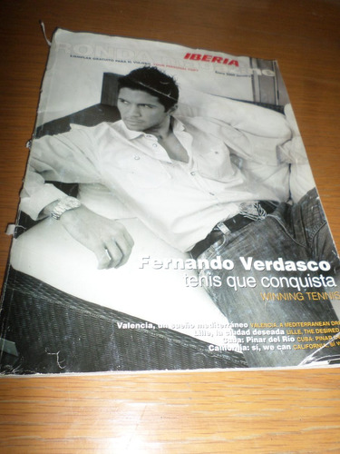 Revista Ronda Magazine  Iberia Fernando Verdasco
