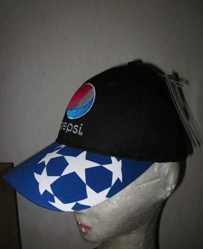 Gorra Sonmbrero Vicera Futbol Champions League Pepsi Origin