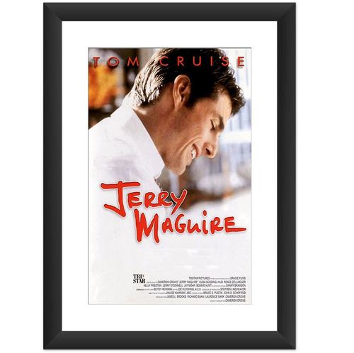 Quadro Jerry Maguire Filme Tom Cruise Arte Cinema Decoracao