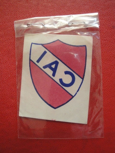 Figuritas Divertidas 1969 Tatuaje Independiente Escudo