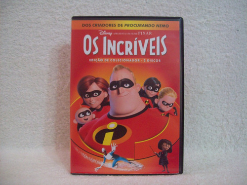 Dvd Original Duplo Os Incríveis