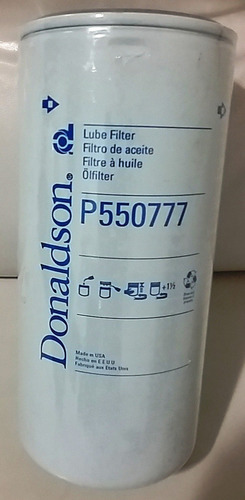 Filtro De Aceite Donaldson P550777 Motor Caterpillar/cummins