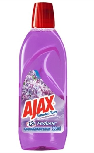 (( 12 Unidades )) Limp Perfumado Ajax F.flores 500ml