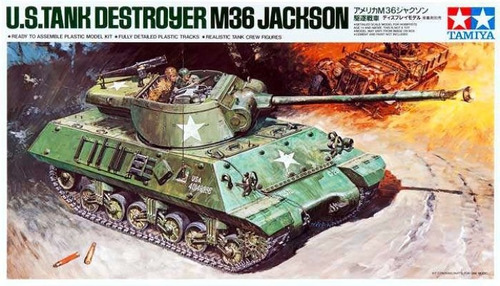Tamiya - 1/35 - Us Tank Destroyer M36 Jackson  - 89553