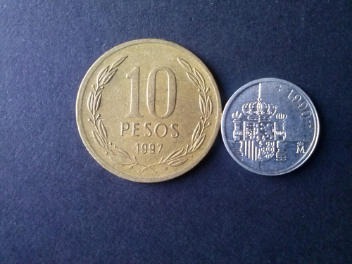 Moneda España 1 Peseta 1990 Aluminio (c45)