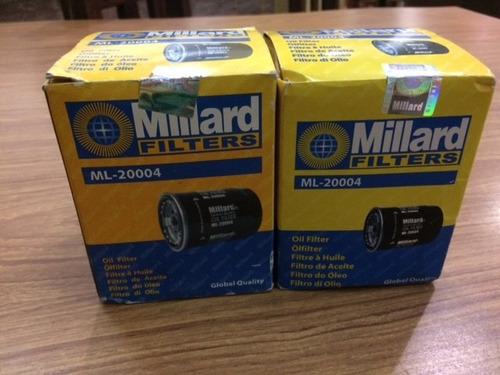 Filtro Aceite Millard Ml-20004. Macho, Hilux, Autana, 4runne