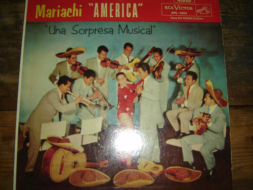 Mariachi America - Una Sorpresa Musical - Mexico - Vinilo Lp