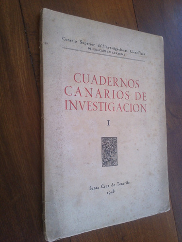 Cuadernos Canarios De Investigación 1948