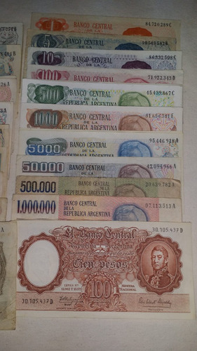 Billetes Antiguos (lote De 150)