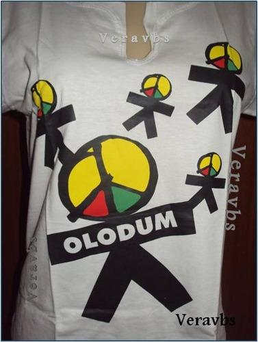 02 Camisetas Olodum Da Bahia Originais - Frete Grátis