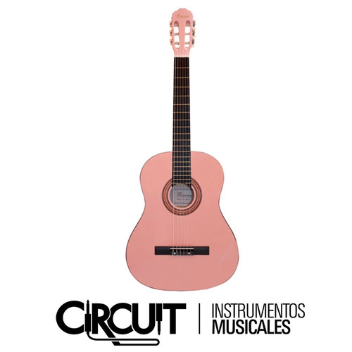 Guitarra Clásica 39'' Mercury Rosada Ms139 + Funda