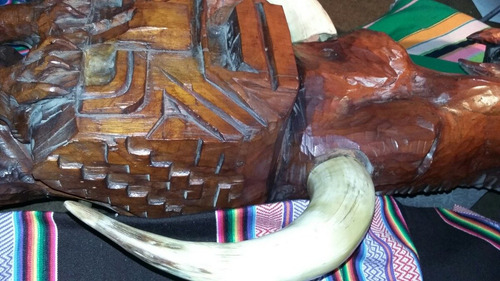 Escultura Peru , Imperio Inca El Alto Peru Unico En Pais (Usado)