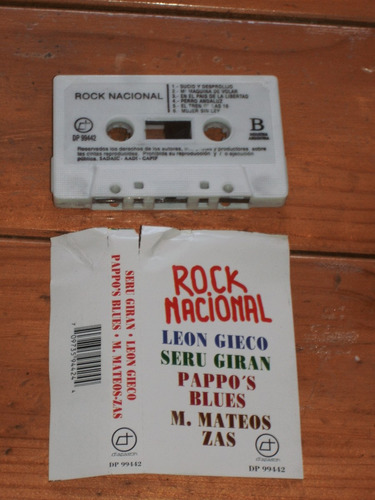 Charly Garcia Seru Giran Pappo Blues Cassette Rock Arg Raro