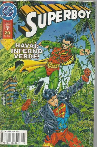 Superboy 20 2ª Serie - Abril - Bonellihq Cx06 A19