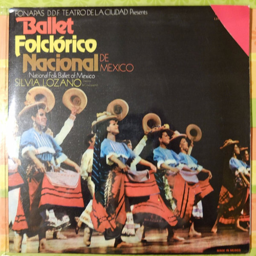 Vinilo   Ballet Folklorico Nacional De Mexico  2lp