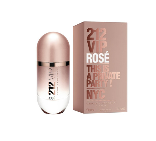 Perfume De Mujer 212 Vip Rose 80ml - 2.7 Oz Simil