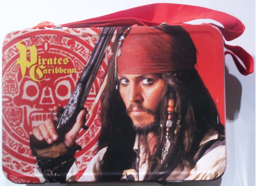 Maletín Disney Piratas Del Caribe / Jack Sparrow / Nuevo