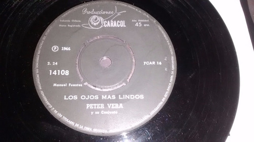 Vinilo Single De Peter Vera -el Rock De Petter ( P170