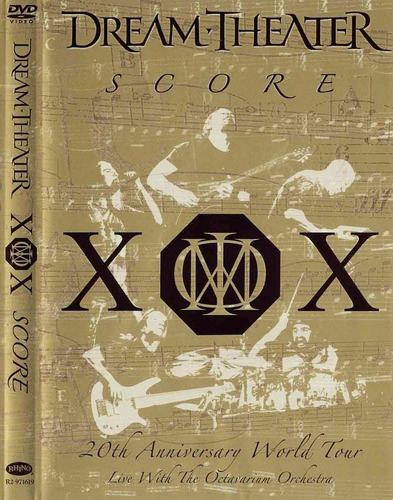 Dream Theater - Score 20th Anniversary - Dvd Duplo Original!