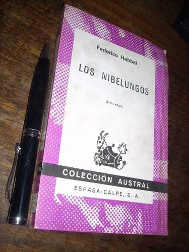 Los Nibelungos Federico Hebbel Espasa Calpe Austral Bueno